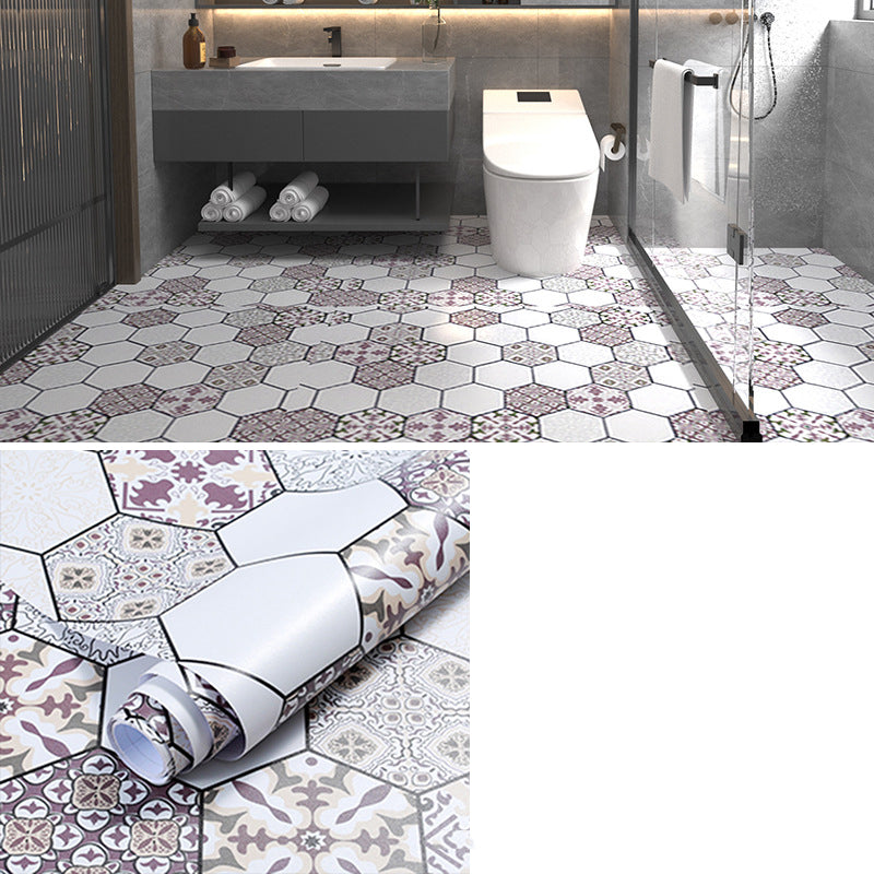 Multi-Tonal Style PVC Flooring Peel and Stick PVC Flooring with Waterproof