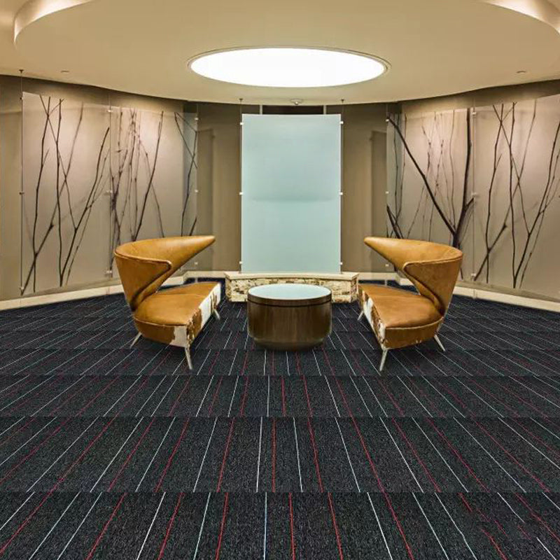 20" X 20" Carpet Tiles Glue Loose Lay Mildew Resistant Dining Room