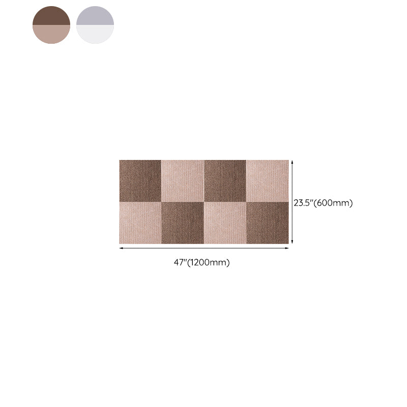 12" X 12" Carpet Tiles Self Peel and Stick Level Loop Non-Skid Bedroom