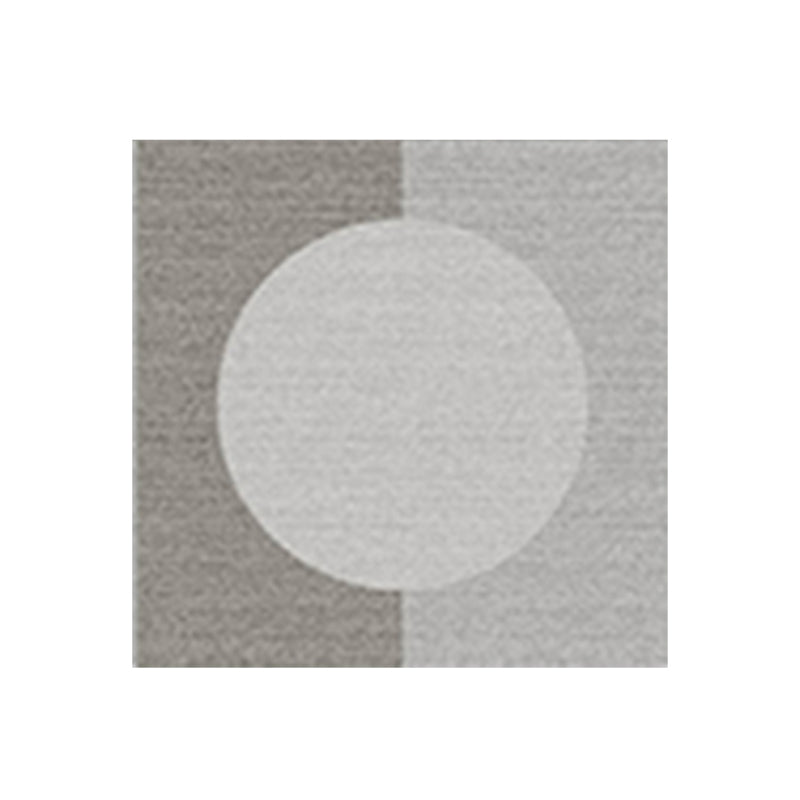 20" X 20" Carpet Tile Geometric Print Level Cut and Loop Non-Skid Living Room Carpet Tile