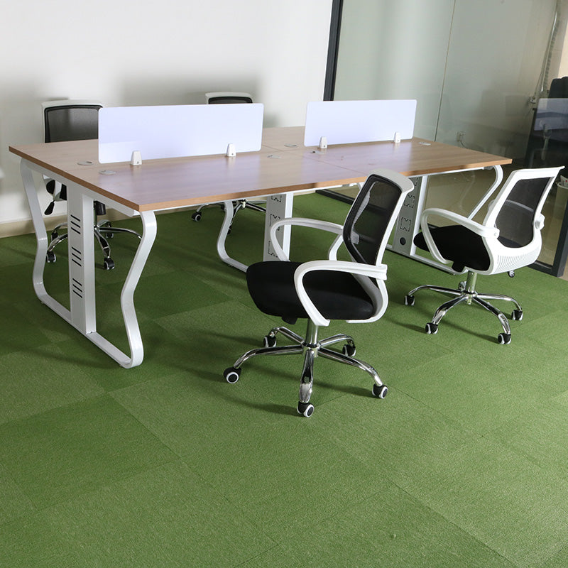 Indoor Carpet Tiles Square Pattern Multi Level Loop Peel and Stick Carpet Tiles