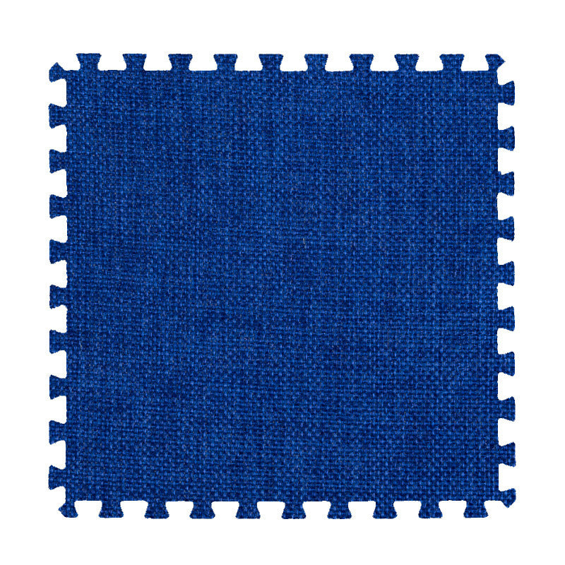 Interlocking Carpet Tiles Foam Solid Color Indoor Carpet Tiles