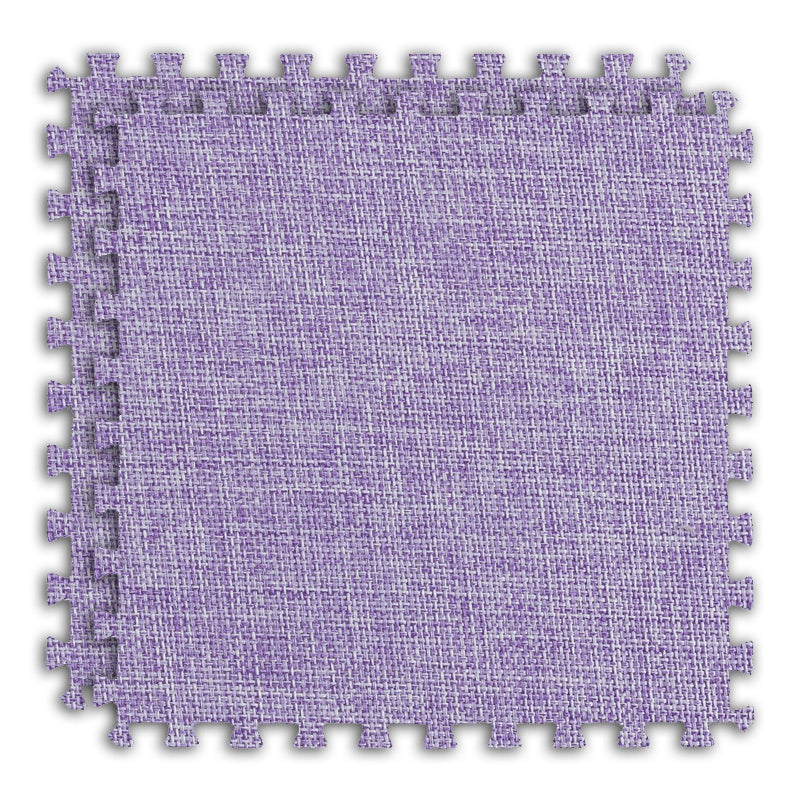 Interlocking Carpet Tiles Foam Solid Color Indoor Carpet Tiles