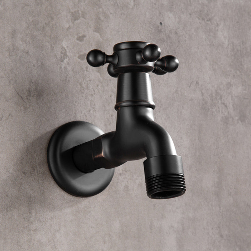 Widespread Bathroom Sink Faucet Wall Mounted Cross Handle Faucet