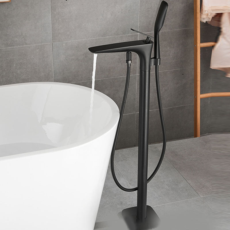 Modern Free-standing Faucet Bathtub Handheld Shower Head Faucet