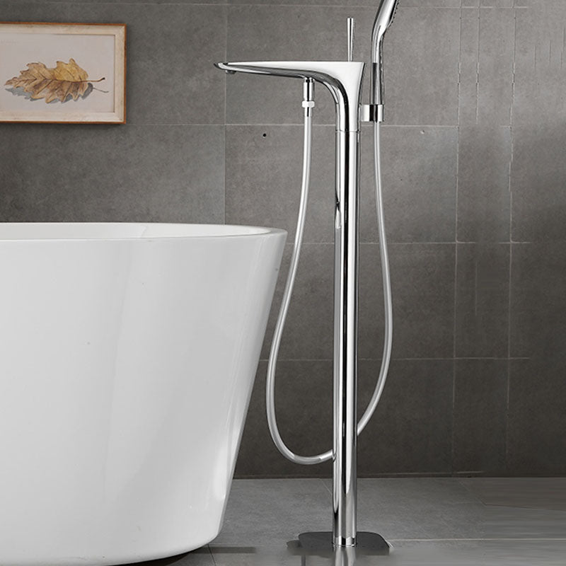 Modern Free-standing Faucet Bathtub Handheld Shower Head Faucet