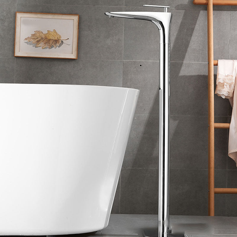 Modern Free-standing Faucet Bathtub Handheld Shower Head Faucet
