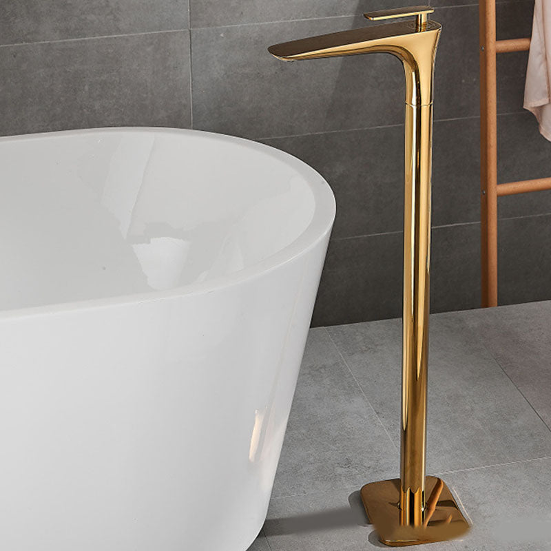 Modern Free-standing Faucet Bathtub Handheld Shower Head Faucet
