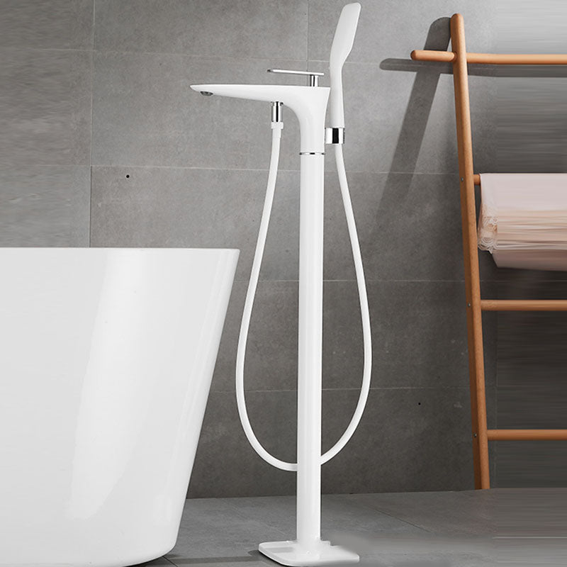 Modern Free-standing Faucet Bathtub Handheld Shower Head Faucet