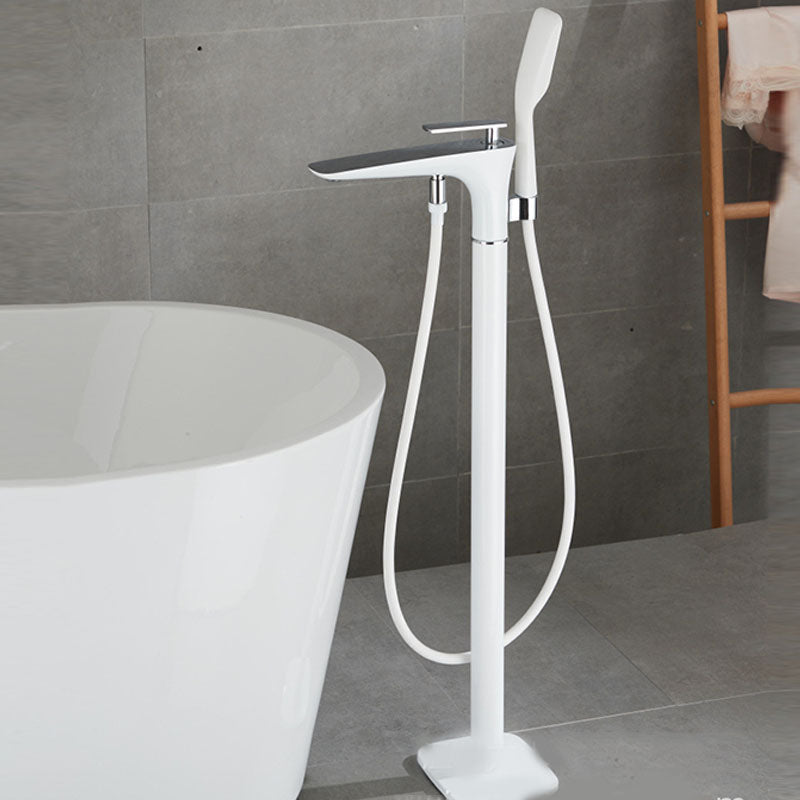 Modern Free-standing Faucet Bathtub Handheld Shower Head Faucet