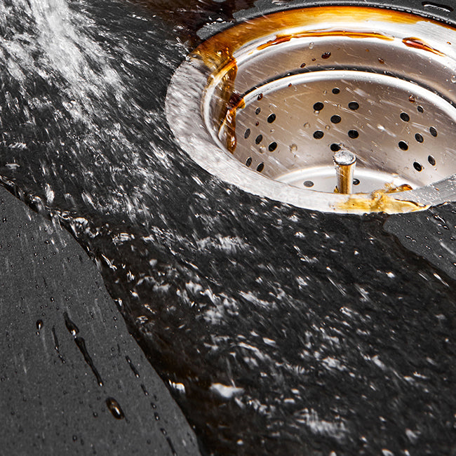 Modern Kitchen Sink White Pull-out Faucet Rectangular Anti-spill Kitchen Sink