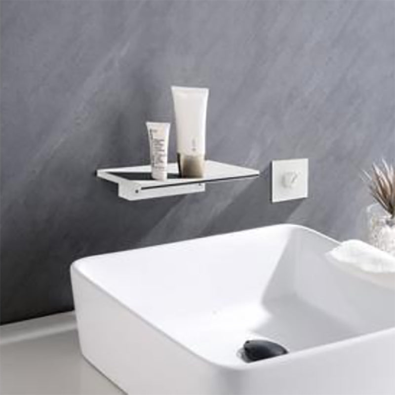 Deck Mounted Copper Roman Tub Faucet Waterfall Low Arc Roman Tub Faucet