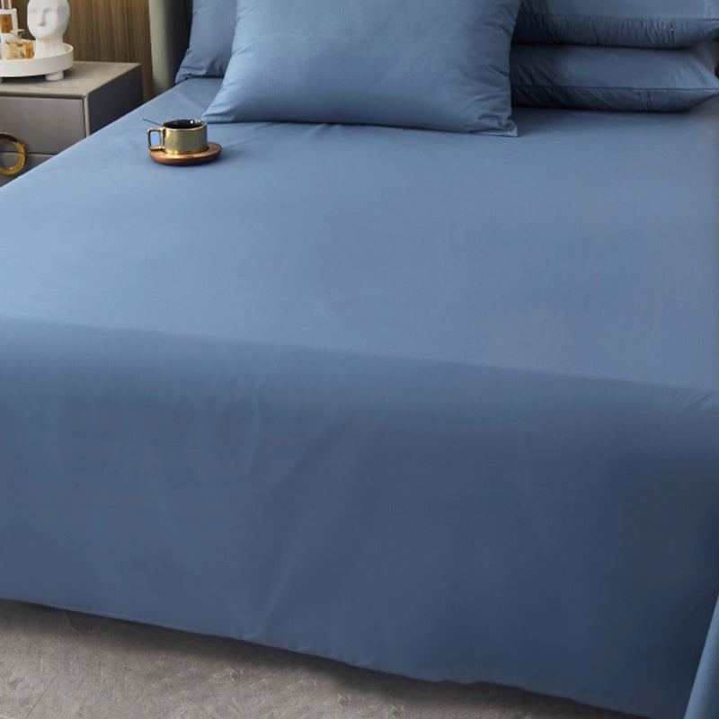 Cotton Bed Sheet Set Modern Elegant Fitted Sheet for Bedroom