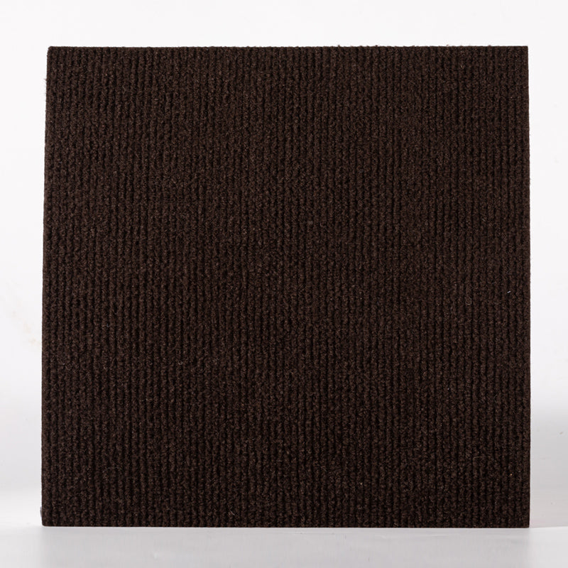 Carpet Tile Fade Resistant Non-Skid Solid Color Self-Stick Carpet Tiles Living Room