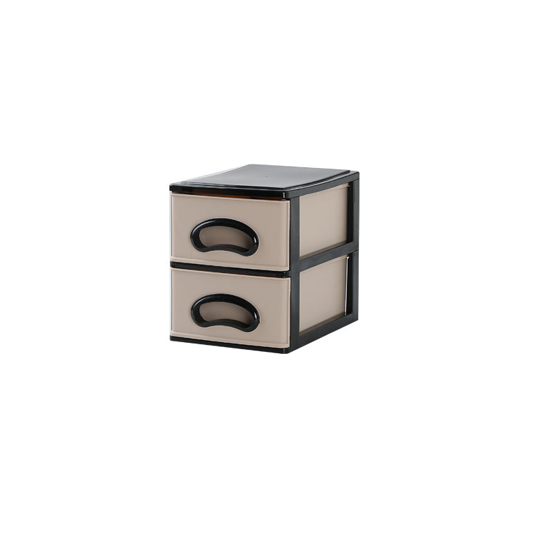 Vertical Filing Cabinet Plastic Drawers File Cabinet for Home and Office