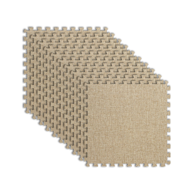 Modern Floor Tile Foam Interlocking Stain Resistant Indoor Floor Carpet Tile