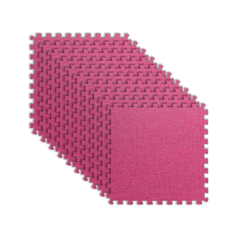 Modern Floor Tile Foam Interlocking Stain Resistant Indoor Floor Carpet Tile