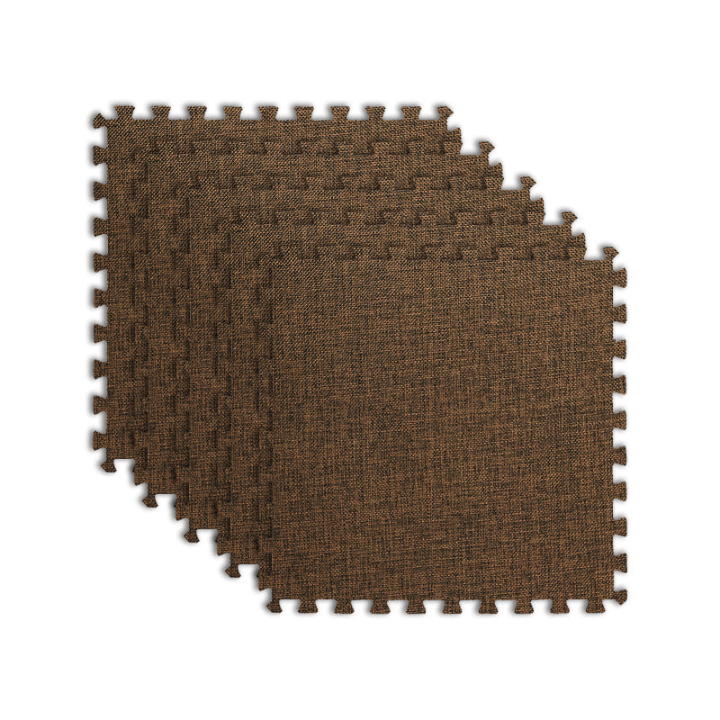 Modern Floor Tile Foam Interlocking Stain Resistant Indoor Floor Carpet Tile