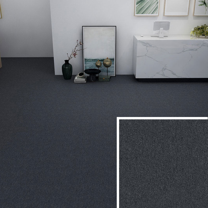 Modern Carpet Floor Tile Self Adhesive Level Loop Fade Resistant Carpet Tile