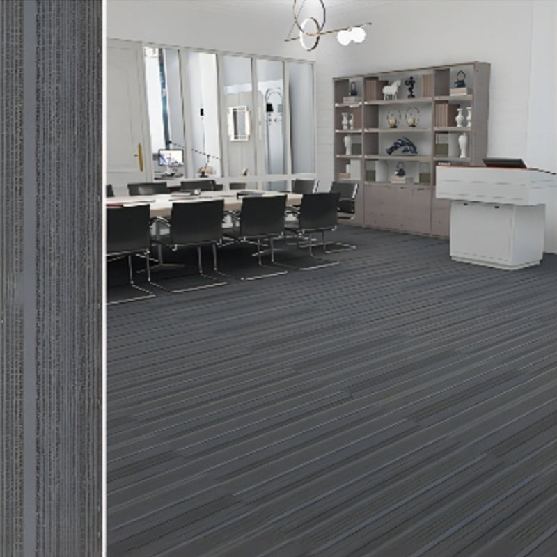 Modern Carpet Floor Tile Self Adhesive Level Loop Fade Resistant Carpet Tile