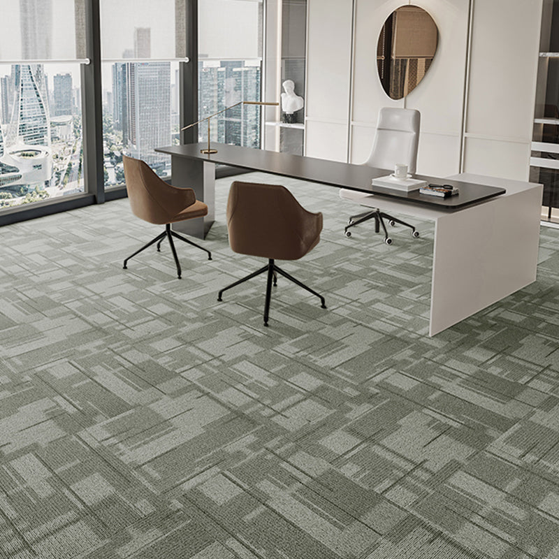 Indoor Carpet Tiles Level Loop Carpet Tiles with Fire Resistant