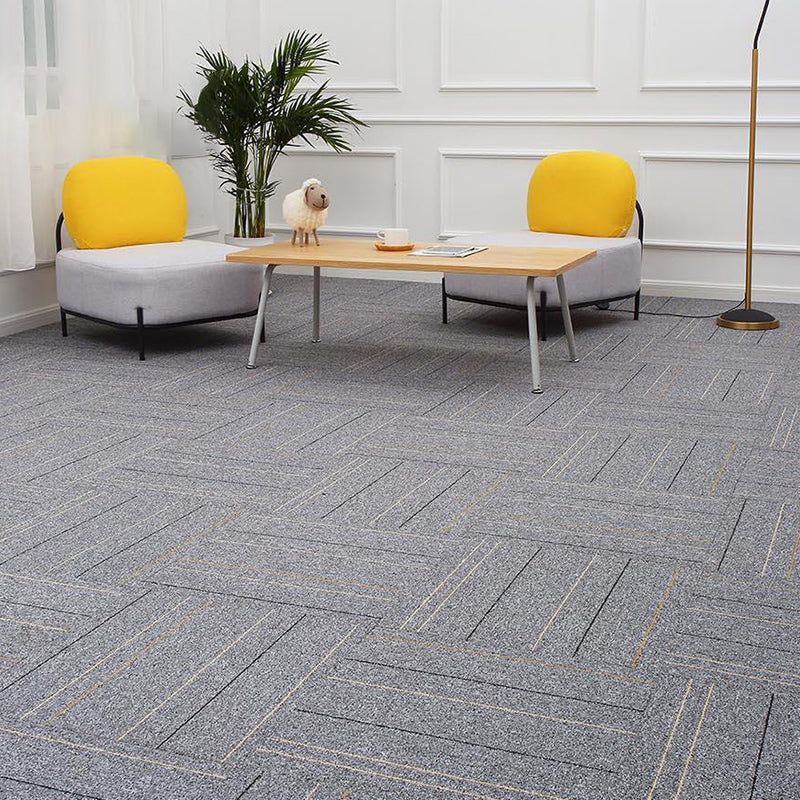 Indoor Carpet Tiles Level Loop Carpet Tiles with Fire Resistant