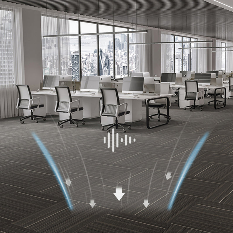 Indoor Carpet Tiles Level Loop Carpet Tiles with Fire Resistant