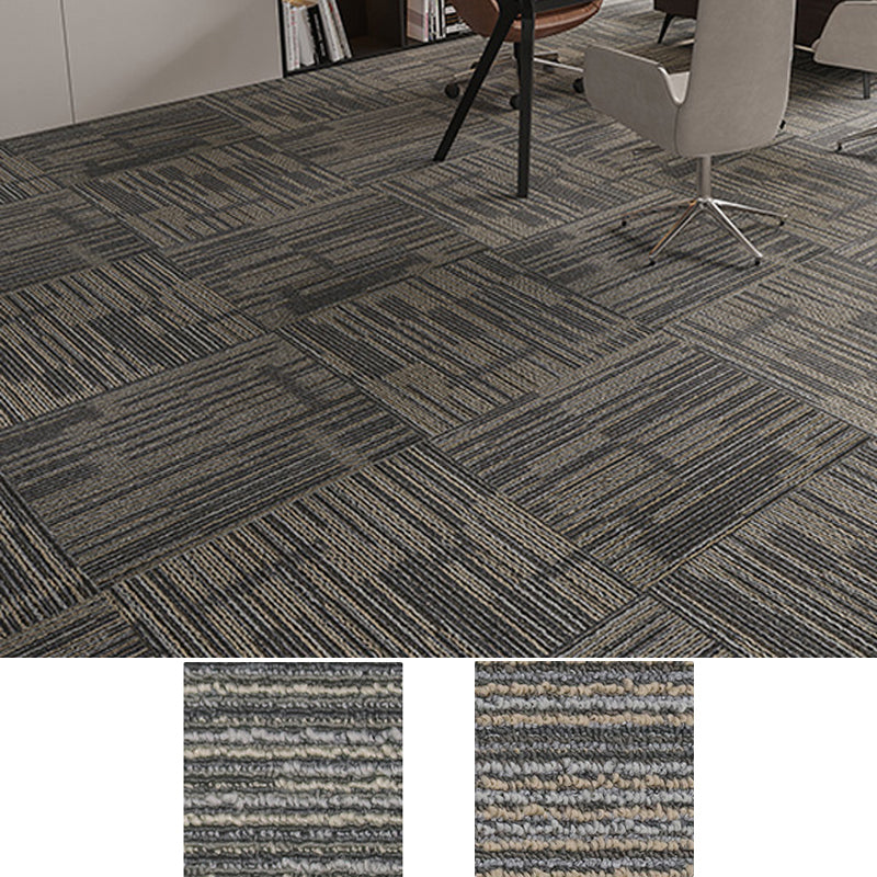 Indoor Carpet Tiles Level Loop Carpet Tiles with Fire Resistant