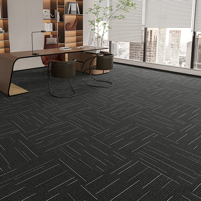 Indoor Carpet Tiles Level Loop Carpet Tiles with Fire Resistant