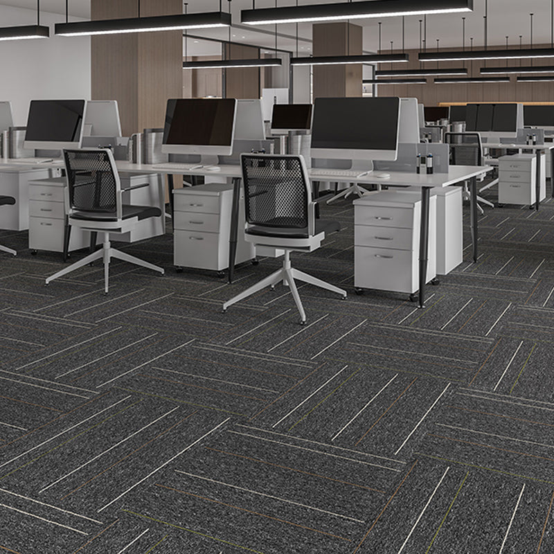 Indoor Carpet Tiles Level Loop Carpet Tiles with Fire Resistant
