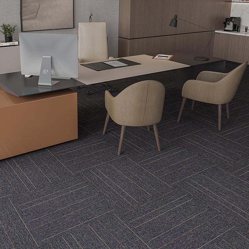 Indoor Carpet Tiles Level Loop Carpet Tiles with Fire Resistant