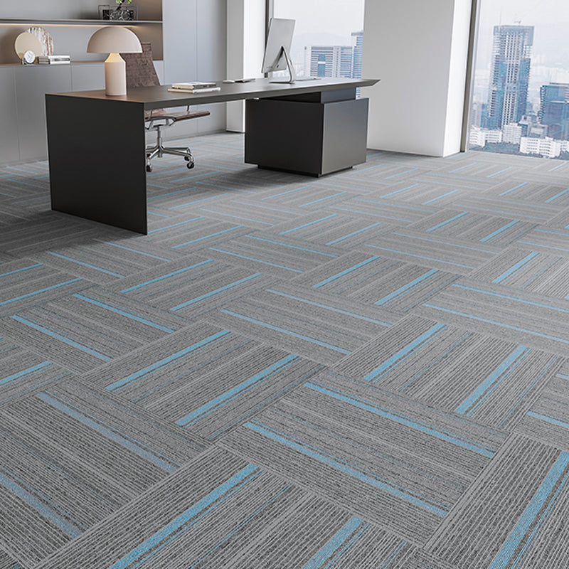 Indoor Carpet Tiles Level Loop Carpet Tiles with Fire Resistant