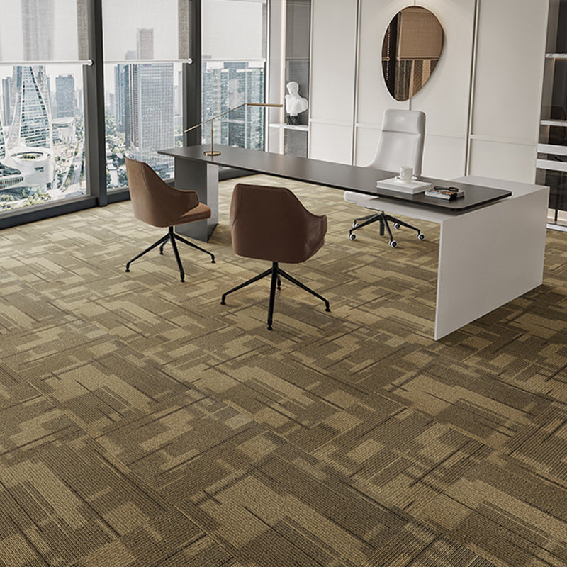 Indoor Carpet Tiles Level Loop Carpet Tiles with Fire Resistant