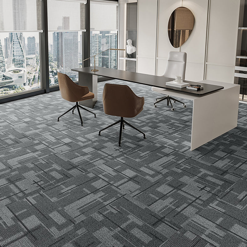 Indoor Carpet Tiles Level Loop Carpet Tiles with Fire Resistant