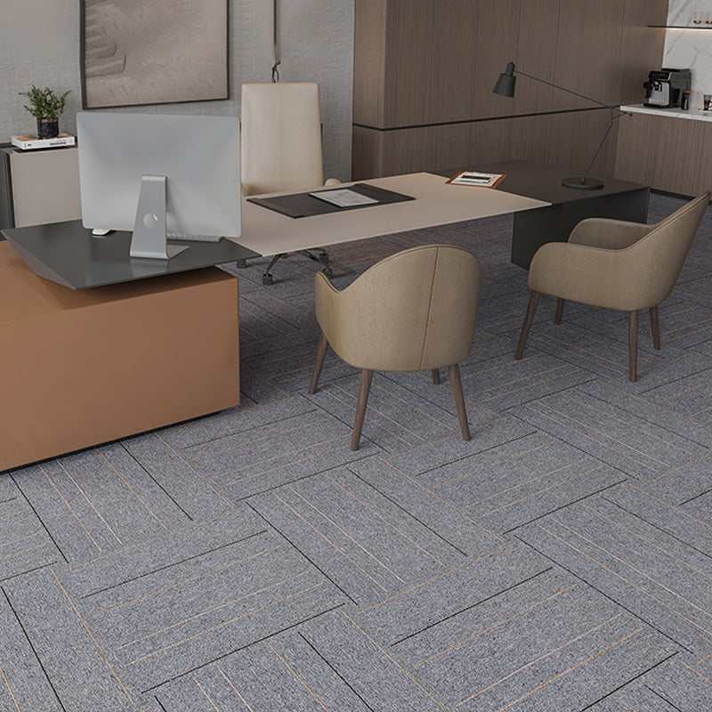 Indoor Carpet Tiles Level Loop Carpet Tiles with Fire Resistant