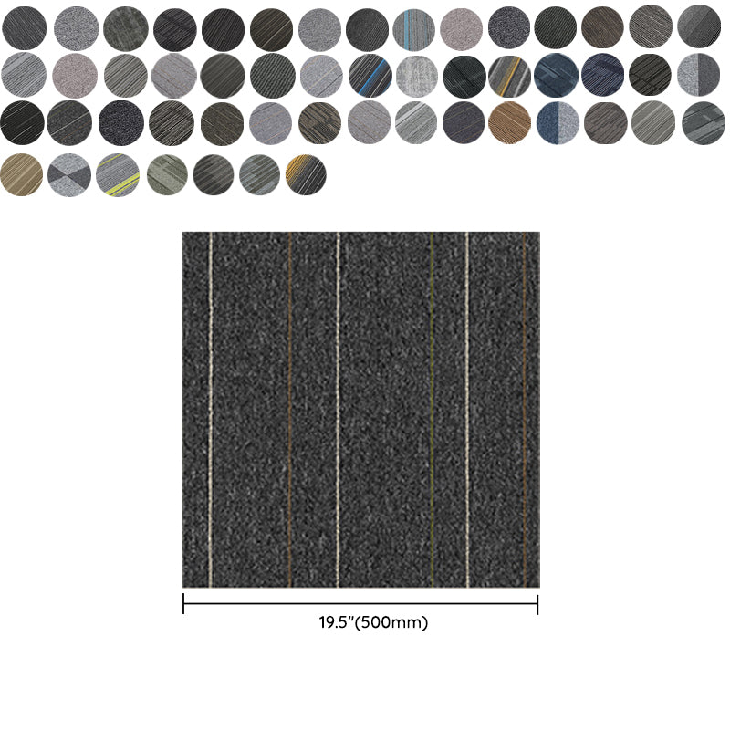 Indoor Carpet Tiles Level Loop Carpet Tiles with Fire Resistant