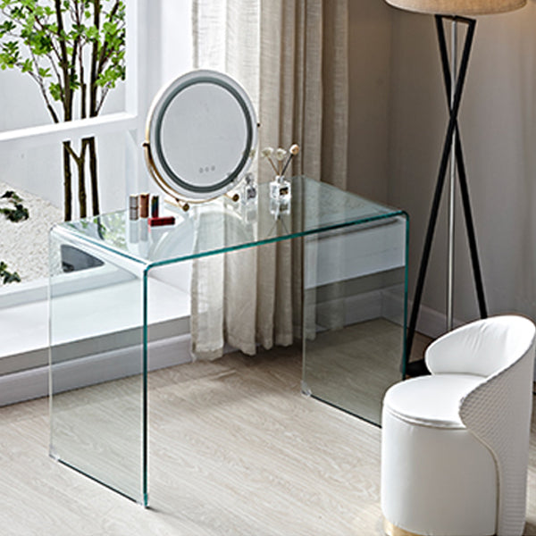 Contemporary Make-up Vanity Standing Glass Bedroom Makeup Vanity