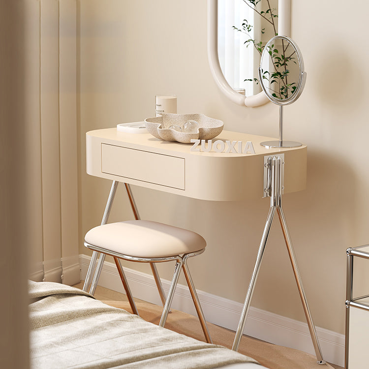 Contemporary Bedroom Makeup Vanity Desk 1 Drawers Vanity Dressing Table