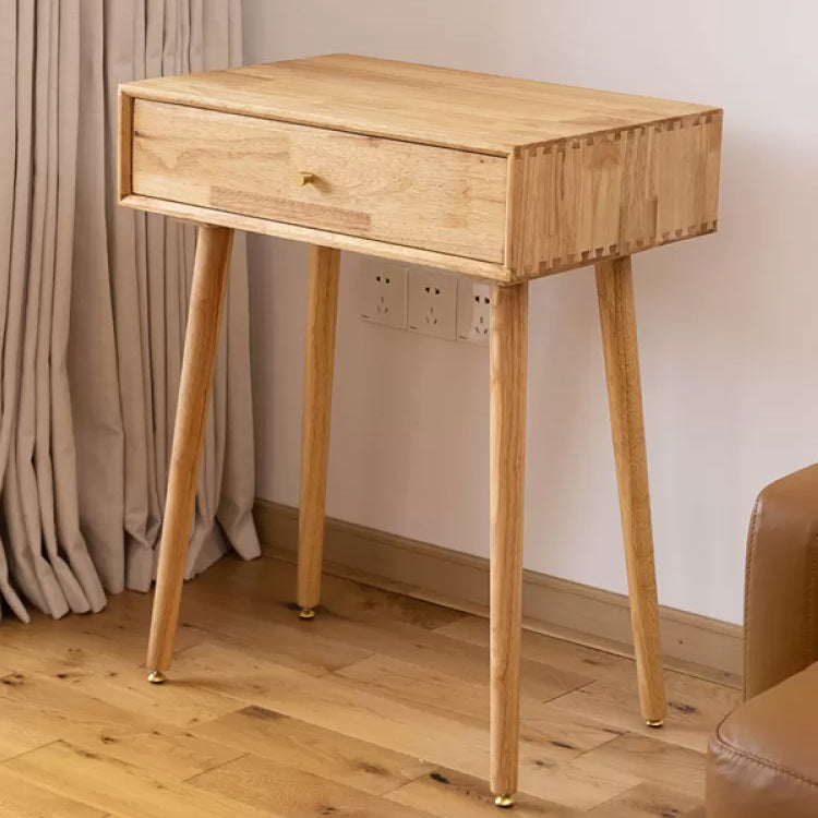 Modern Solid Wood Make-up Vanity Home Vanity Desk with Mirror