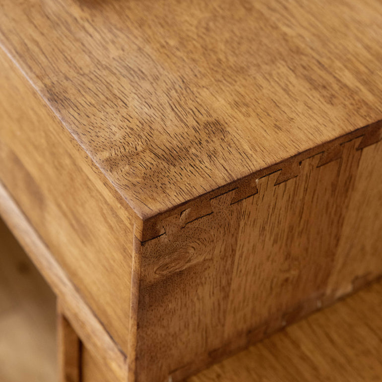 Modern Solid Wood Make-up Vanity Home Vanity Desk with Mirror