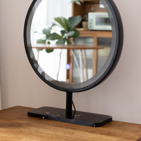 Modern Solid Wood Make-up Vanity Home Vanity Desk with Mirror