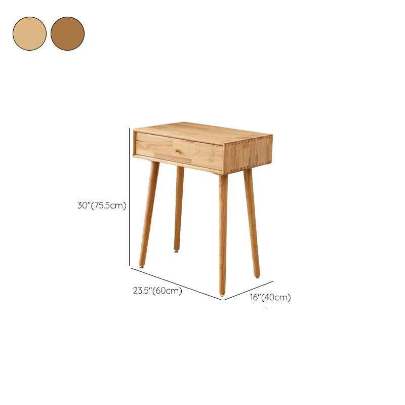 Modern Solid Wood Make-up Vanity Home Vanity Desk with Mirror