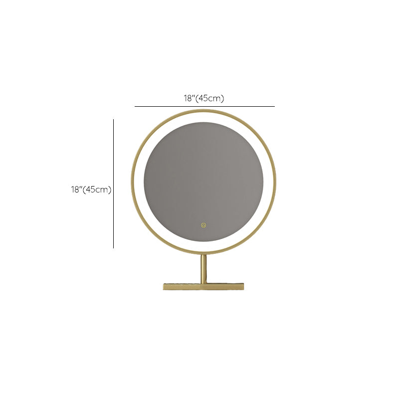 5 Drawers Stone Makeup Table Desk Vanity for Women, 17.12" D x 30.31" H, White/Blue