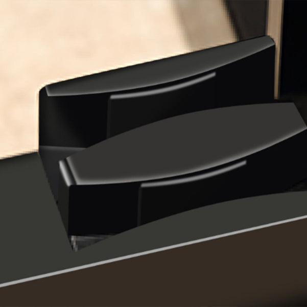 Semi Frameless Double Sliding Shower Door Tempered Glass Shower Screen