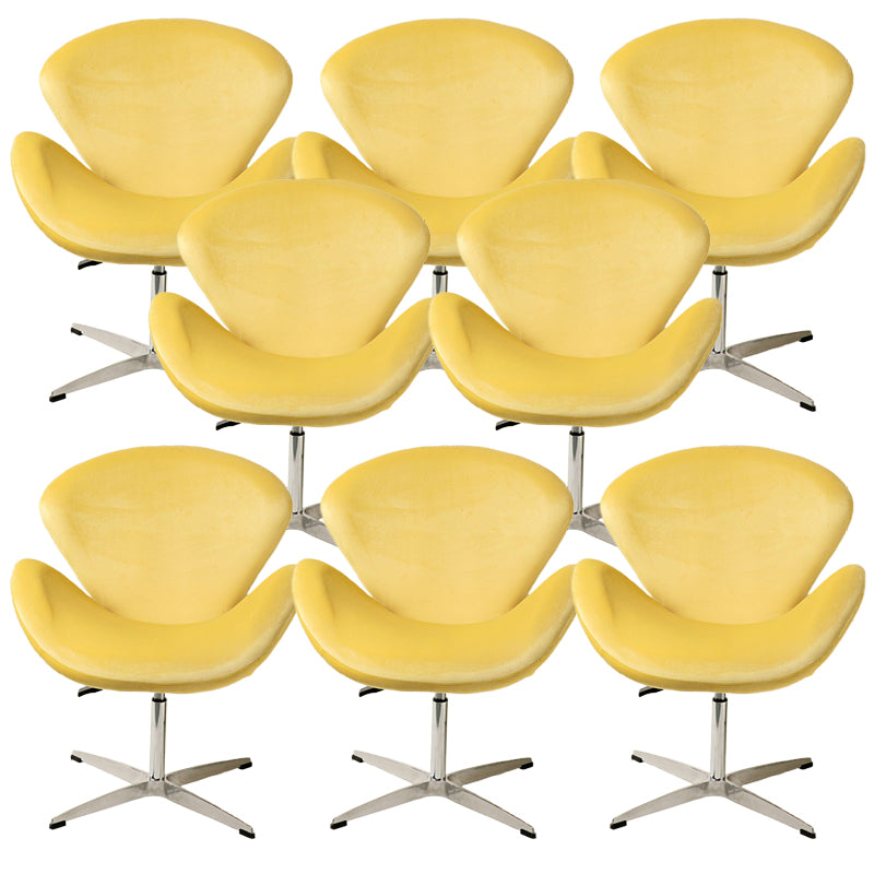 Modern Armless Office Chair No Distressing No Wheels Ergonomic Desk Chair