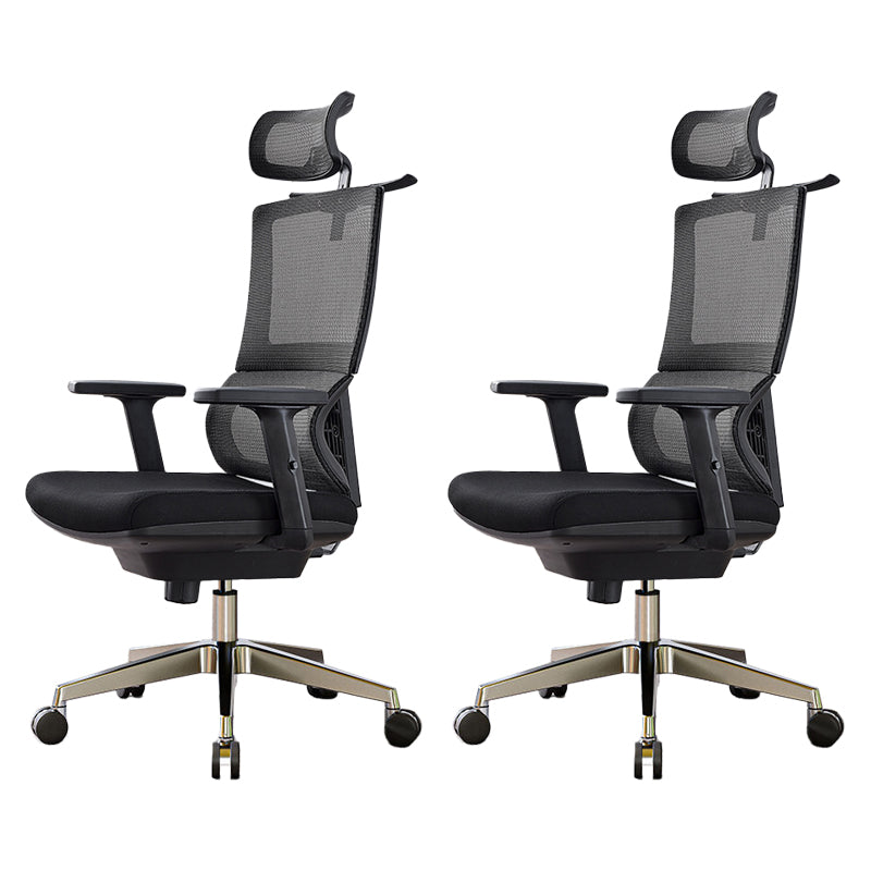 Modern Removable Arms Office Chair Tilt Mechanism No Distressing Ergonomic Desk Chair
