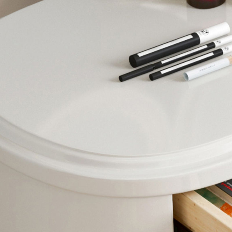 Victorian Storage Makeup Vanity Desk Bedroom Dressing Table Stool Set with 3 Drawers