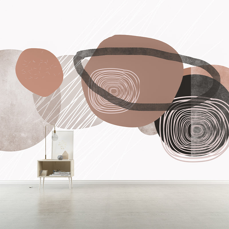Environment Friendly Mural Wallpaper Abstract Geometry Indoor Wall Mural