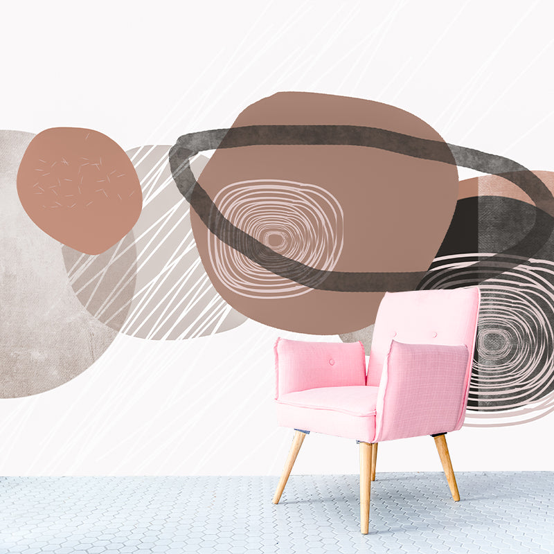 Environment Friendly Mural Wallpaper Abstract Geometry Indoor Wall Mural