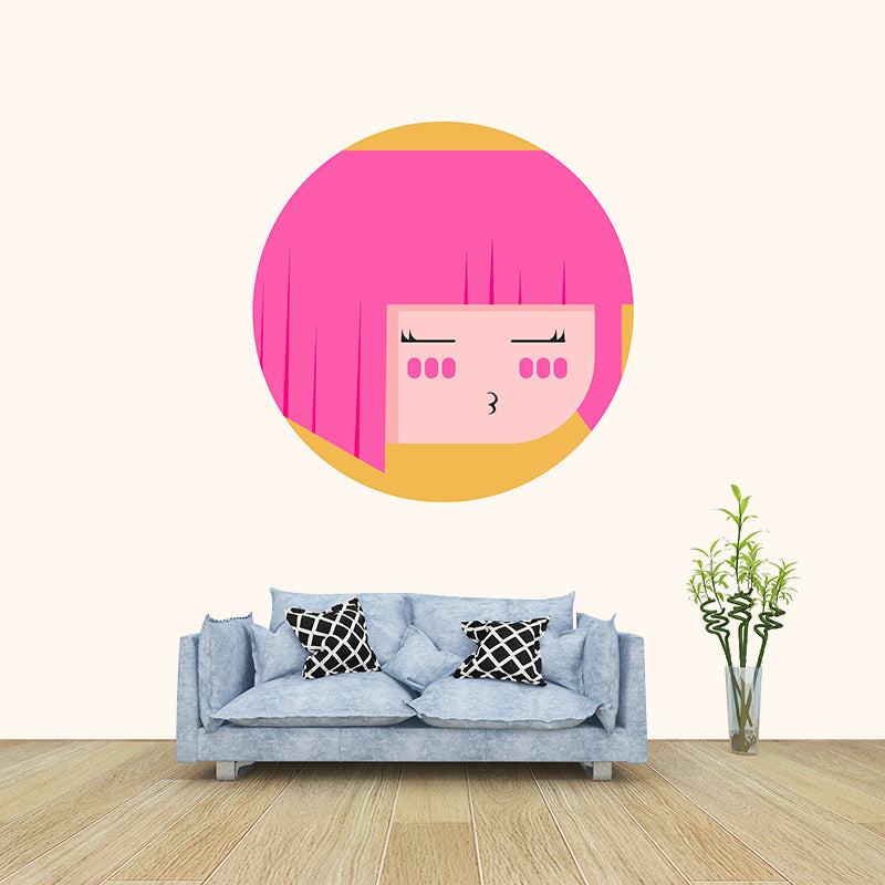 Washable Mural Wallpaper Cartoon Cartoon Characters Illustration Indoor Wall Mural